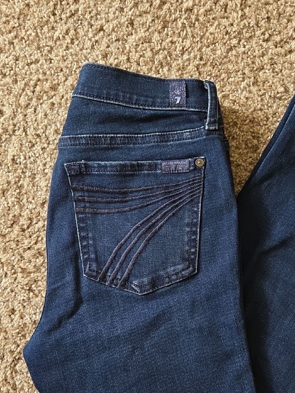 7 For All Mankind Dojo Jeans 27x28
